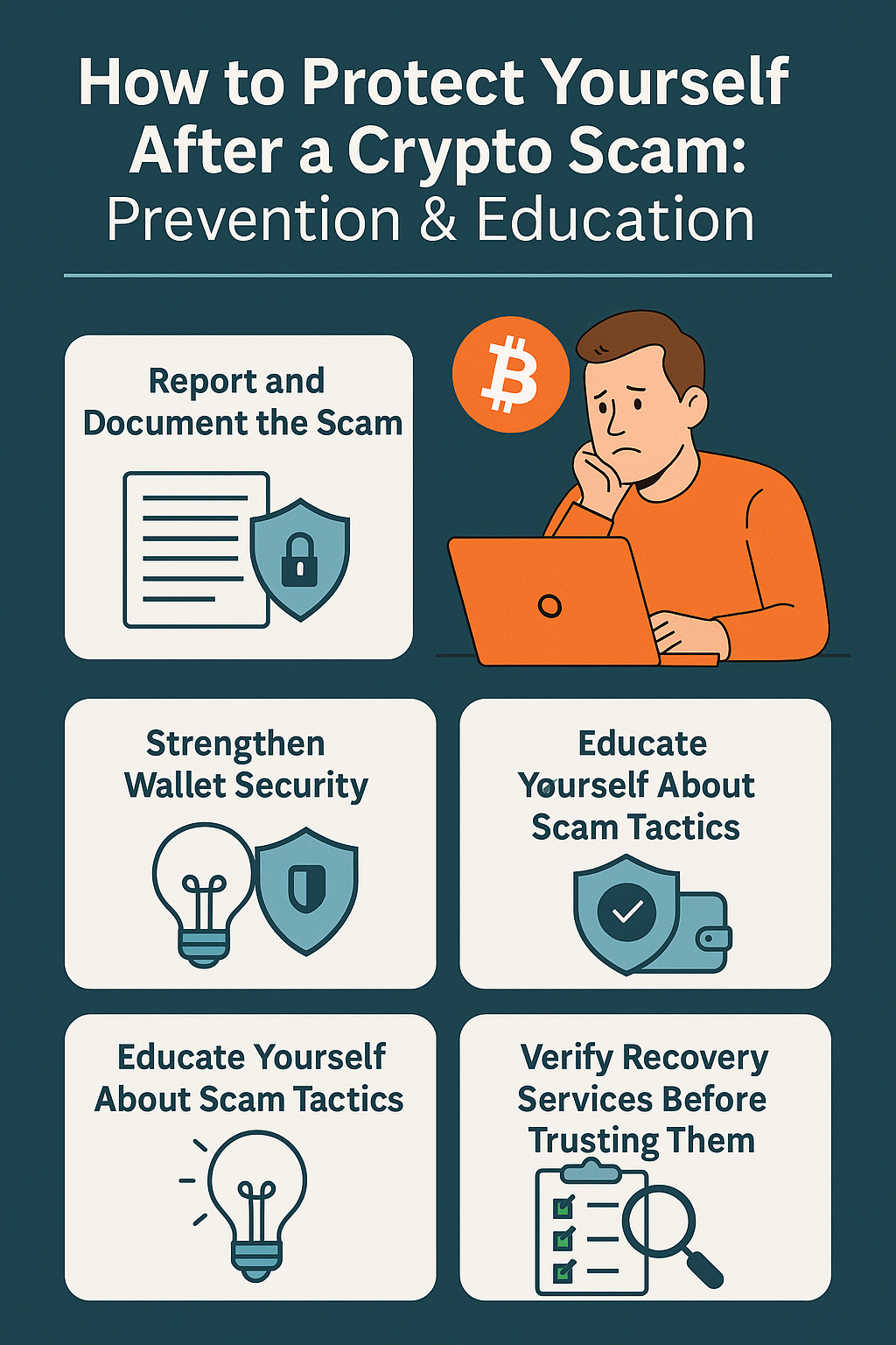How to Protect Yourself After a Crypto Scam: Prevention & Education